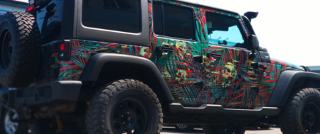 Autorskie oklejanie Jeep’a Wrangler’a!