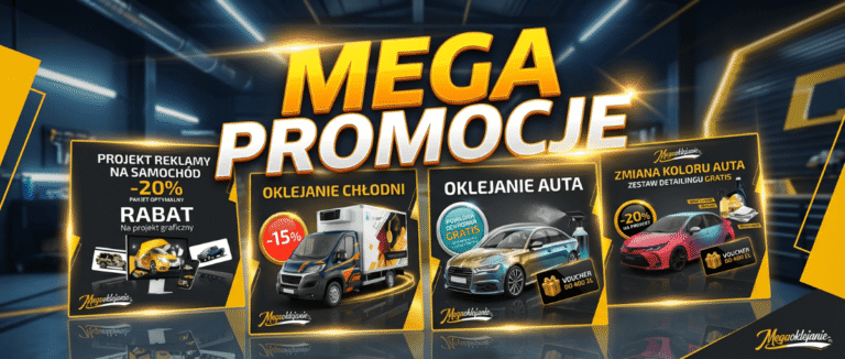 Baner Promocyjny Megaoklejanie Na Oklejanie Pojazdow Warszawa 1200