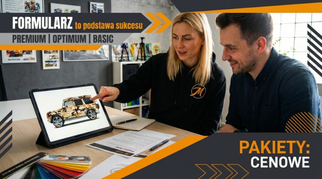 Pakiety Cenowe Megaoklejanie Praca Z Klientem Brief Biuro Megaoklejanie