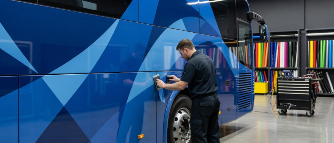 Od czego zależy wycena oklejenia autobusu i które elementy podnoszą zakres prac