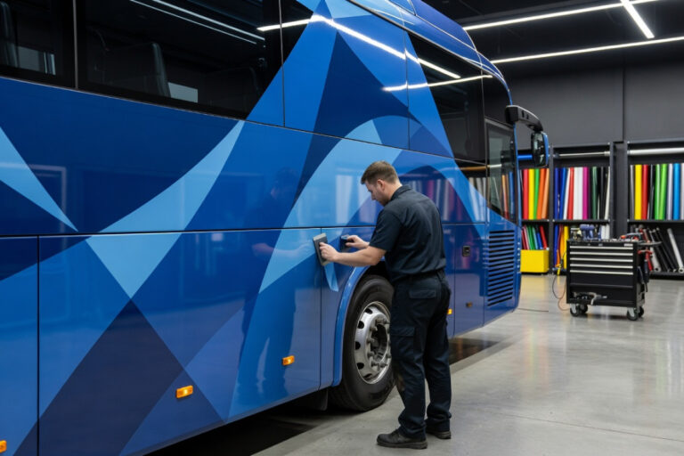 Oklejenie Autokaru